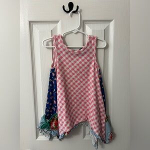 Matilda Jane Pink and Blue Gingham Top